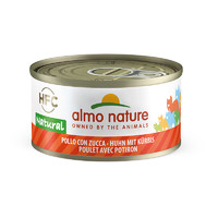 Almo Nature 鸡肉南瓜 天然猫罐头70g