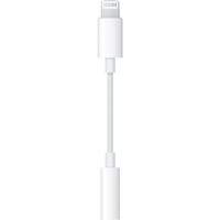 Apple 蘋果 Lightning轉3.5mm 耳機插孔轉換器 白色