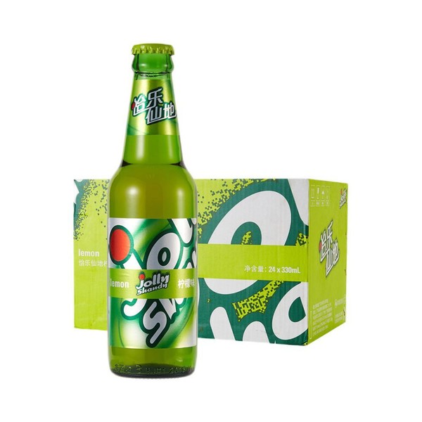 carlsberg 嘉士伯 怡乐仙地 啤酒 柠檬味 330ml*24瓶