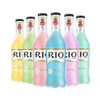 RIO 锐澳 鸡尾酒预调酒果酒洋酒玻璃瓶装升级经典瓶275ml*6瓶