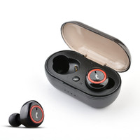 DEJI 德基 W1蓝牙耳机触控运动迷你5.0双耳无线耳机tws通用性蓝牙耳机礼品