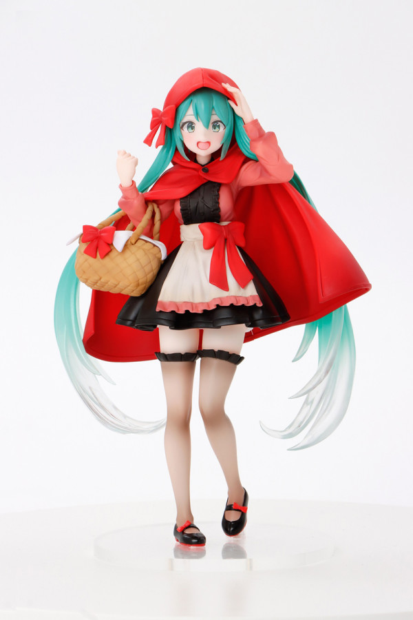 玩模总动员taito太东vocaloid初音未来童话系列小红帽ver景品手办