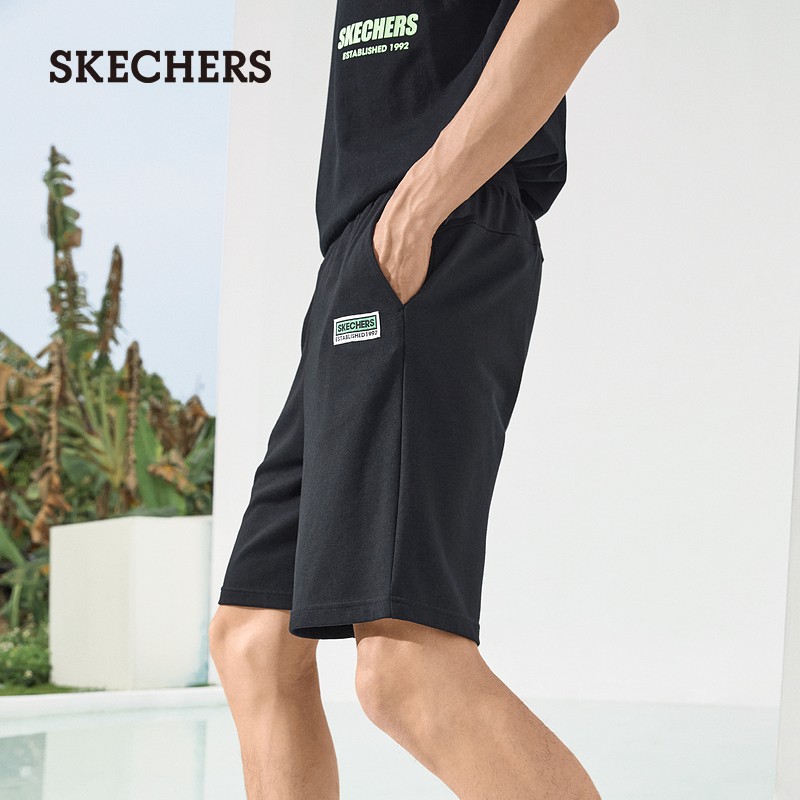 斯凯奇 L121M218 男士休闲短裤