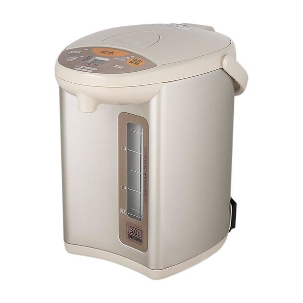商品zojirushi象印cdwdh30c电热水壶3l米色