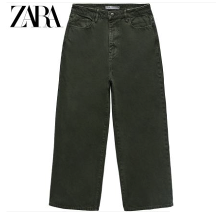 ZARA Z1975 女装 高腰及踝牛仔裤