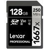 Lexar 雷克沙 128GB SD存储卡 U3 V60 4K数码相机内存卡 读250MB/s