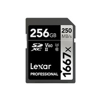 Lexar 雷克沙 PROFESSIONAL SD存儲卡 256GB（UHS-II、V60、U3)