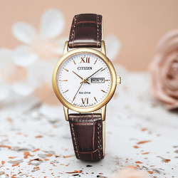 citizen 西铁城 ew3252-07a 女士光动能石英腕表 日版