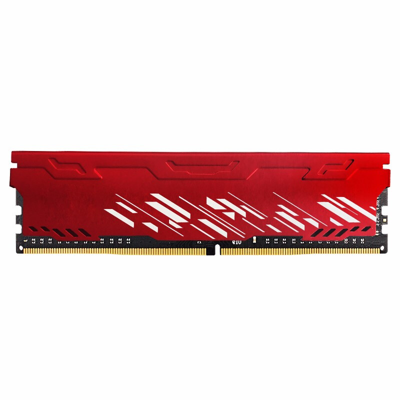 JUHOR 玖合 星辰系列 DDR4 2666MHz 红色 台式机内存 16GB