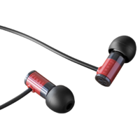 final audio E1000 入耳式动圈有线耳机 红色 3.5mm