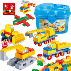 banbao 邦宝 启智系列拼装积木儿童玩具 交通工具6507 大颗粒3岁 男孩