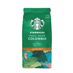 starbucks 星巴克 咖啡粉200g/进口中度烘焙哥伦比亚咖啡粉/葡萄牙黑