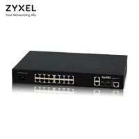 ZyXEL 合勤科技 ES2700-18T+ 16口百兆+2口千兆 二层网管交换机