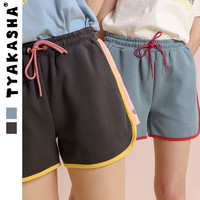 TYAKASHA塔卡沙夏季新款热裤运动短裤女裤子