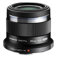 OLYMPUS 奥林巴斯 M.ZUIKO DIGITAL 45mm F1.8 标准定焦镜头 奥林巴斯卡口 37mm 黑色