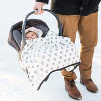 Lulujo Baby 加拿大品牌多功能婴儿抱被 被子竹棉八层儿童盖毯 春秋盖毯盖被 LJ306