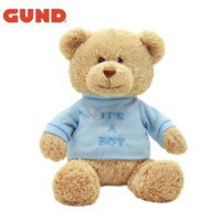 冈德 经典泰迪熊T恤熊系列 毛绒玩具 T恤熊-男孩 23cm