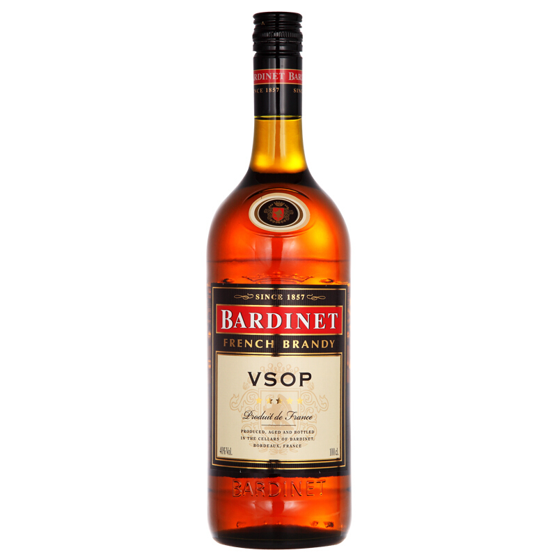 必得利（Bardinet）洋酒 VSOP 白兰地 1L