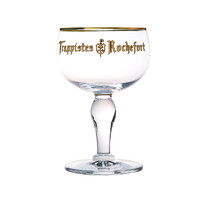 Trappistes Rochefort 罗斯福 比利时原装进口罗斯福/罗尔丝福啤酒杯子 圣杯 330ml*1只 1个