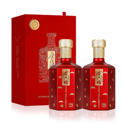 金六福50度浓香型白酒500ml*6瓶整箱装