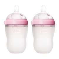 限新用户：comotomo 可么多么 硅胶奶瓶 250ml 粉色 2个装