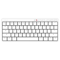 ikbcs200mini61键24g无线机械键盘白色ttc红轴无光