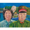 中國嘉德 劉煒 我的父親母親 80×97cm 布面油畫 1990