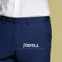 Jodoll 乔顿 JODOLL乔顿西裤男商务正装修身100%纯羊毛休闲裤上班职业西装裤子
