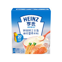 Heinz 亨氏 铁锌钙三文鱼营养米粉 250g