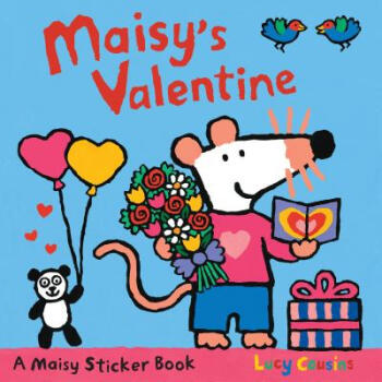 Maisy's Valentine Sticker Book 英文原版