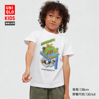 UNIQLO 優衣庫 童裝男童女童UT MINECRAFT印花T恤夏季短袖 我的世界434218