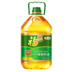 福临门5l瓶装中粮福临门非转基因物理压榨一级菜籽油家庭桶装食用油