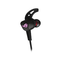 ROG 玩家国度 降临2 RGB版 入耳式挂耳式降噪有线耳机 黑色 Type-C