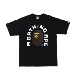 bape 猿人头印花 t 恤