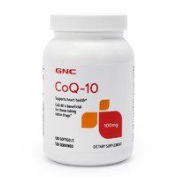 年货不打烊：GNC 健安喜 辅酶Q10营养软胶囊 100mg*120粒