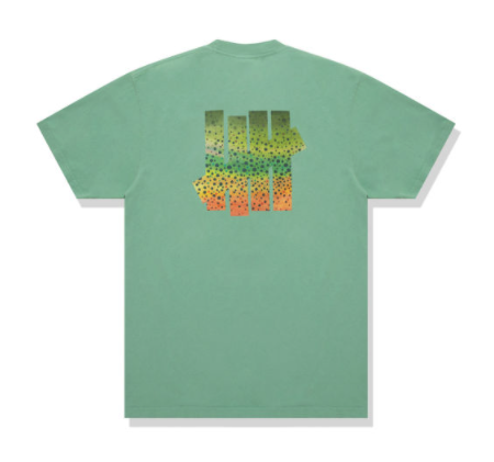 UNDEFEATED 撞色logo 印花T恤