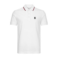 BURBERRY 博柏利 男士短袖POLO衫 80170041 白色 XXL