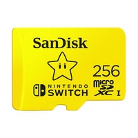 SanDisk 閃迪 256GB TF（MicroSD）存儲卡 U3 4K 超級馬里奧主題款
