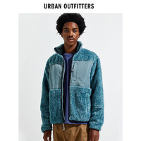 urban outfitters UrbanOutfitters男时尚个性毛绒夹克复古拉链短款外套UO小科学说
