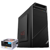 BUBALUS 大水牛 風格 M-ATX機箱 非側透 黑色+勁強 電腦電源 250W