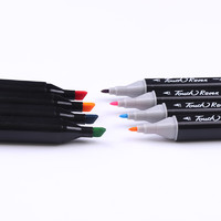 Touchjet Touch raven双头马克笔套装touch正品学生用48色美术生专用水彩笔60/80/262/48色动漫全套1000色马克笔绘画笔