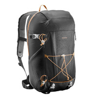 QUECHUA 趣岳 NH100 中性登山包 8550766 黑色 30L