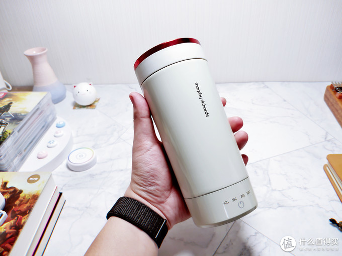morphy richards 摩飞 烧水杯电热水杯小型便携式旅行加热杯办公室