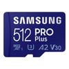 SAMSUNG 三星 PRO Plus Micro-SD存儲卡 512GB（UHS-I、V30、U3、A2）