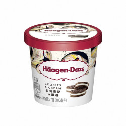 哈根达斯甜品_h01agen·dazs 哈根达斯 曲奇香奶冰淇淋 100ml多少钱