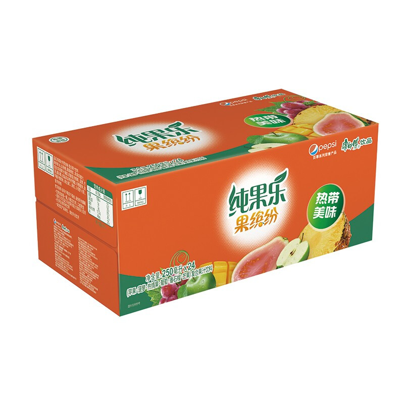 Tropicana 纯果乐 果缤纷 复合果汁饮料 热带美味 250ml*24盒