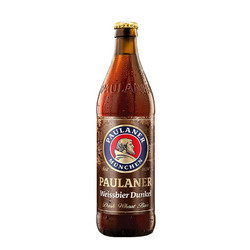 paulaner保拉纳柏龙paulaner黑小麦啤酒500ml20瓶装德国进口