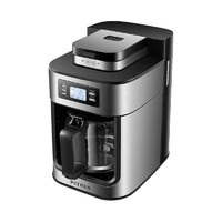 PETRUS 柏翠 咖啡機家用全自動美式滴漏式磨豆研磨一體機小型辦公室煮咖啡壺PE3200