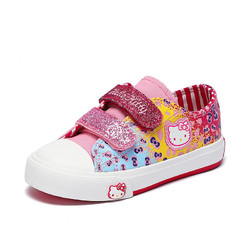 hellokitty凯蒂猫女童休闲帆布鞋