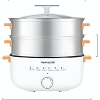 Joyoung 九阳 电蒸锅家用多功能三层不锈钢大容量多层小型蒸菜蒸箱早餐机